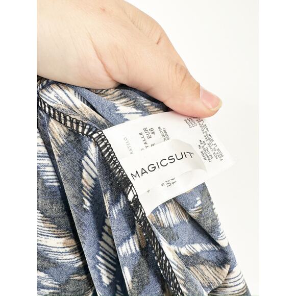 Magicsuit Taylor Printed Tankini Swimsuit Top in Neutral Territory Size 16 NWT - Picture 7 of 8